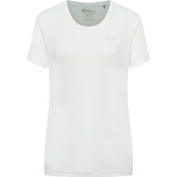 Γυναίκειό Μπλουζάκι Jack Wolfskin Essential 1808031-5018 A63294 White