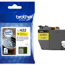 Brother LC-422 Yellow Μελάνι Εκτυπωτή Inkjet