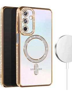 Θήκη Κινητού Avizar Diamond Around Strass για SAMSUNG GALAXY A14 5G ΧΡΥΣΟ