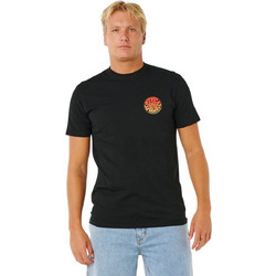 RIP CURL Ανδρικό T-Shirt με Print - Μαύρο