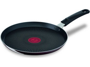 Tefal Resist Intense Κρεπιέρα Αλουμινίου Αντικολλητική Titanium Επίστρωση 28cm