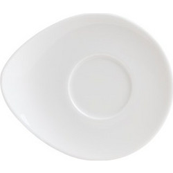 Πιατάκι Πορσελάνης 14x12cm ταιριάζει το φλυτζάνι CLA80ESP F Clair Bonna Σετ 6 c541569