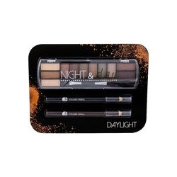 2K Night & Day Daylight Eyes Palette - Gift set for eye make-up