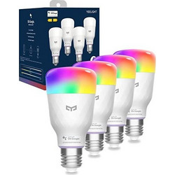 Yeelight YLQPD-0011 Smart LED Bulb W4 Lite Multicolor-4 Pack 6924922224051