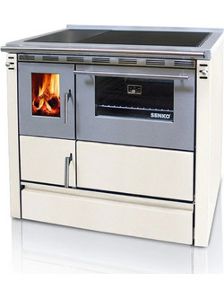 Senko SG-90 Beige Ξυλόσομπα με Φούρνο