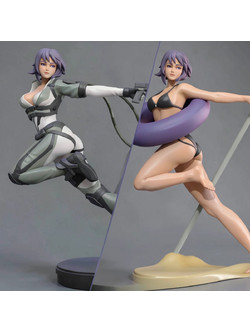 Φιγούρα Ghost in the Shell Pose 2 3D εκτυπωμένη