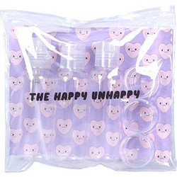Σετ Μπουκαλίων Ταξιδίου Happy Unhappy (8435375142635)