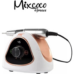 SML M15 Τροχός Νυχιών Ρεύματος 45000rpm 65W με Πεντάλ Λευκός