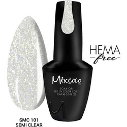 Mixcoco SMC 101 Ημιμόνιμο Βερνίκι Νυχιών 15ml