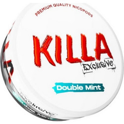 Killa Nicotine Pouches Double Mint 16mg