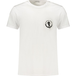 BIKKEMBERGS MEN'S SHORT-SLEEVE T-SHIRT WHITE Λευκό