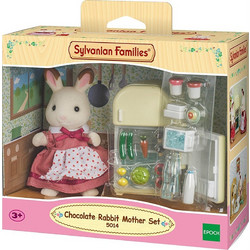 Sylvanian Families Ψυγείο & Μαμά Chocolate Rabbit