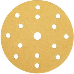Τροχός Φίμπερ Velcro 150-P 120-8+6+1Τ Gold Alox Mirka