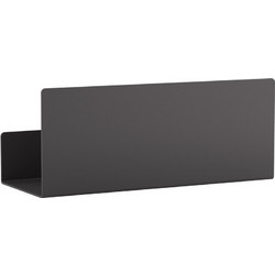 Ράφι Μπάνιου 3012-113 30x12x12cm Matt Anthracite Pam & Co Ανοξείδωτο Ατσάλι