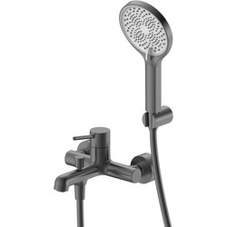 RAVENNA Nami 2 Gun Metal PVD Μπαταρία Λουτρού