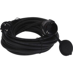 Καλώδιο Προέκτασης ProCable 3x1.5mm IP44 10m Black