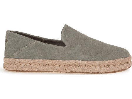 Ανδρική Εσπαντρίγια Σε Χρώμα Γκρί Καστόρι TOMS 10019861 SANTIAGO VETIVER GREY
