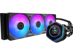 Cooler Master MasterLiquid 360 Atmos II LCD Υδρόψυξη CPU 120mm ARGB για Socket 1200 / 1700 / 1851 / AM4 / AM5 / 115x