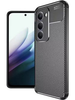 Techsuit CarbonFiber Θήκη Black (Xiaomi Redmi 15 4G / Redmi 15 5G)