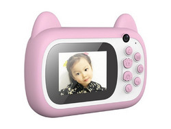 Παιδική φωτογραφική κάμερα A7 1080p childrens digital print camera σε ροζ χρώμα