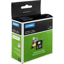 Dymo 11355 S0722550 500 Αυτοκόλλητες Ετικέτες σε Ρολό για Εκτυπωτή Ετικετών 51x19mm