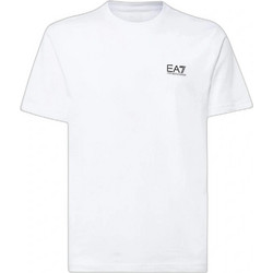 EA7 PIMA COTTON CORE IDENTITY T-SHIRT ΜΠΛΟΥΖΑ 8NPT25-PJVPZ-1100-WHITE