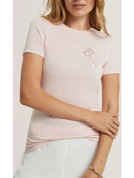 Ted Baker Γυναικείο T-shirt Ροζ Απαλό Ροζ