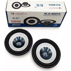 Rolinger RLG-6567A Σετ Ηχεία Αυτοκινήτου 6.5" Midrange 180W RMS