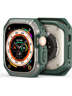 Dux Ducis(R) Προστατευτικό Κάλυμα για Applewatch Ultra 1/2 49mm - Transparent Green