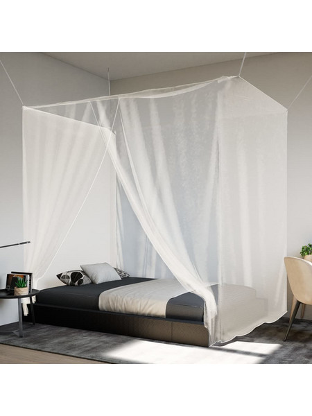 vidaXL Κουνουπιέρα Κρεμαστή 156 220x100x150 εκ. από Δίχτυ