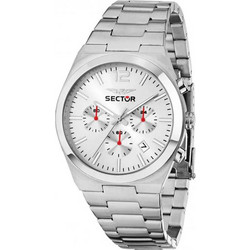 Ρολόι SECTOR C300 Chronograph Silver Stainless Steel Bracelet R3273301004