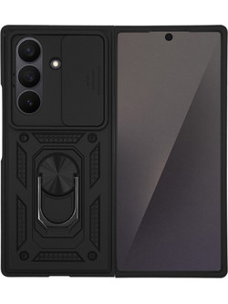 Sonique Ring Armor CamPro Θήκη Black (Samsung Galaxy Z Fold 7)