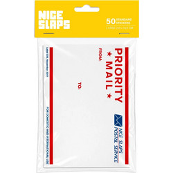 NICE SLAPS Standard Sticker Priority Mail Red, Large 50pcs 10.5 x 14.8 cm