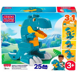 Fisher Price - Mega Bloks, Build & Chomp Dinosaur JMK85