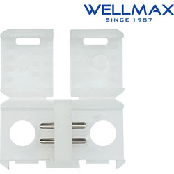 CONNECTOR ΤΑΙΝΙΑΣ LED NEON WELLMAX (ΣΕΤ ΜΕ 5)