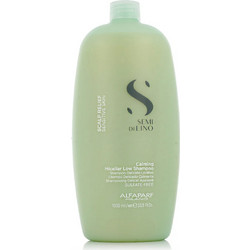 Alfaparf Semi di Lino Scalp Relief Calming Micellar Low Σαμπουάν για Επανόρθωση για Ταλαιπωρημένα Μαλλιά 1lt