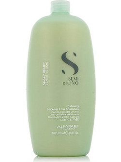 Alfaparf Semi di Lino Scalp Relief Calming Micellar Low Σαμπουάν για Επανόρθωση για Ταλαιπωρημένα Μαλλιά 1lt