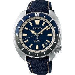 Seiko Prospex Ανδρικό Ρολόι Αυτόματο με Μπλε Υφασμάτινο Λουράκι SRPG15K1