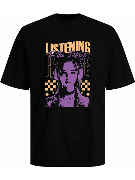 Κοντομάνικο T-Shirt SUGA SBB-05 Μαύρο