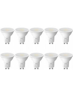 LEPRO 200081-DW-EU-10 Λαμπτήρας LED GU10 4,5 W 345 lm 6500 K 100 10 Τεμ
