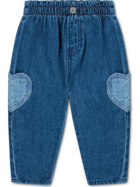 LEVI'S(R) Girls Balloon Pant With Hearts - Richards Blue
