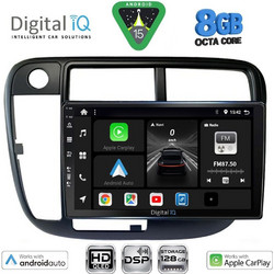 Digital IQ BXF 18186_CPAA Clima Ηχοσύστημα Αυτοκινήτου 9" & GPS