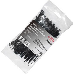 Adeleq Δεματικά Νάυλον Με Προστασία UV 200 x 4.8 mm Μαύρο 19-2004819