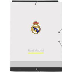Safta Carpeta Folio 3 Solapas Real Madrid Equip. 25/26