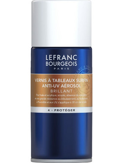 Lefranc & Bourgeois 150ml Γυαλιστερό Βερνίκι για Λάδι/Ακρυλικό σε Σπρέι
