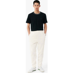 Lacoste Tapered Fit Ανδρικό Παντελόνι Φόρμας Λευκό XH8869
