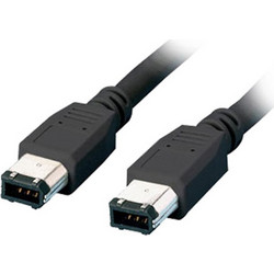 Καλώδιο MediaRange Firewire plug (6-pin)/Firewire plug (6-pin) 1.8M Black (MRCS122)