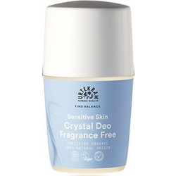 Urtekram Fragrance Free Sensitive Skin Φυσικό Αποσμητικό Roll On Χωρίς Αλουμίνιο 50ml