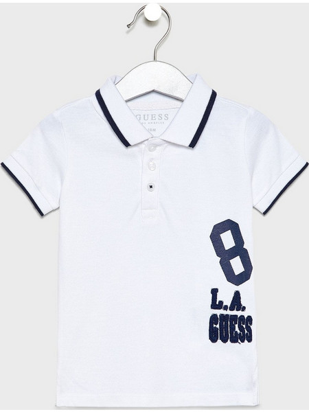 Guess Bebe Polo Αγόρι (I92P00K83I0-TWHT)