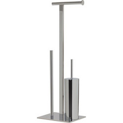 Sealskin Square 362373618 Σετ Μπάνιου Inox Ασημί 2τμχ